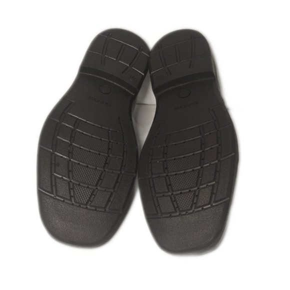 Geox J Federico N Kids Leather Slip On Shoe Black - Picture 7 of 11